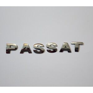 VW PASSAT REAR TRUNK LID EMBLEM LOGO BADGE SYMBOL USED OEM (2003)